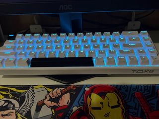 Teclado Mini TOK8 Blanco
