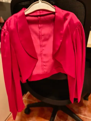 Vestido niña con torera a juego