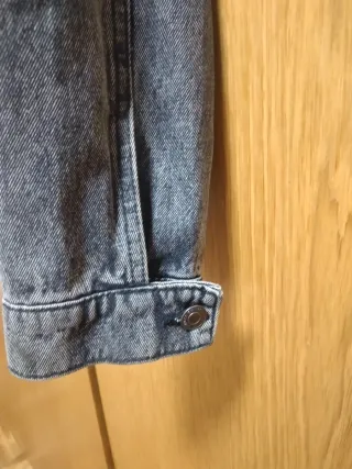 Cazadora Vaquera Primark Gris Talla L