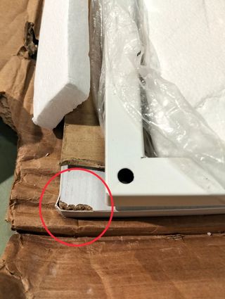 VASAGLE Escritorio 120x60 Arce Blanco, Metal, Moderno