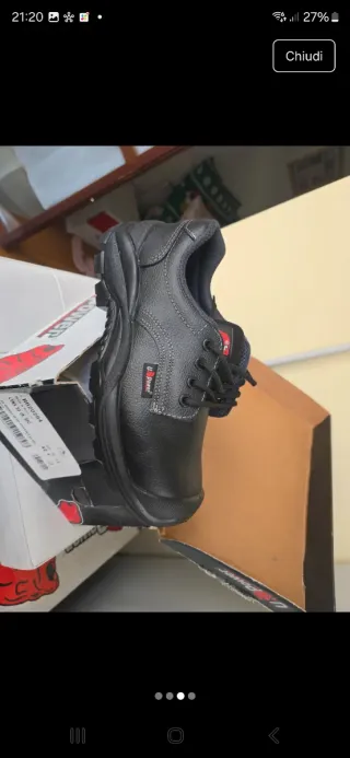 Scarpe U-Power Uomo Nere Tg 42