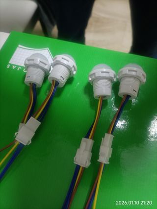 Sensores de movimiento PIR (4 unidades)