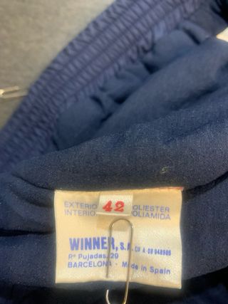 Pantalón de esquí azul hombre