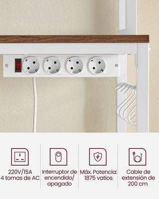 VASAGLE Estantería para Panadería