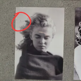 Lote 5 Fotos Marilyn Monroe