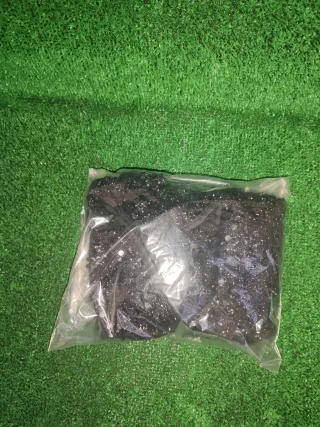 Falda de lentejuelas negra