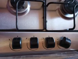 Cocina de gas con butano