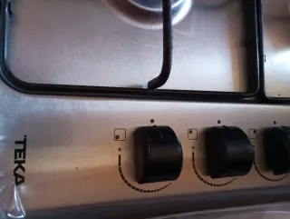 Cocina de gas con butano