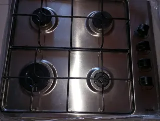 Cocina de gas con butano