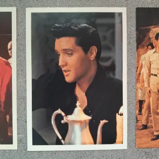 Lote 6 Postales Elvis Presley