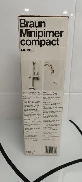 Batidora Braun Minipimer Compact MR300