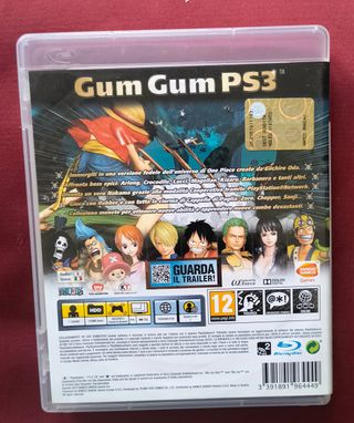 One Piece Pirate Warriors PS3 Completo Italiano