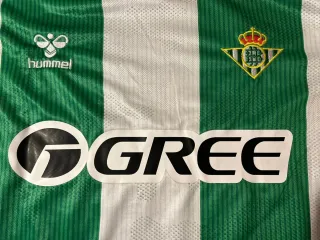 Camiseta fútbol Antony versión jugador parche liga