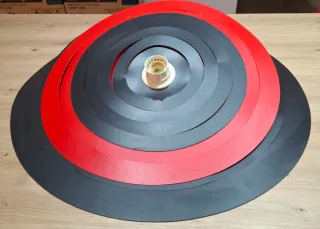 Lámpara de techo moderna diseño espiral