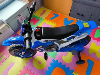 Moto Eléctrica Infantil 12V Azul