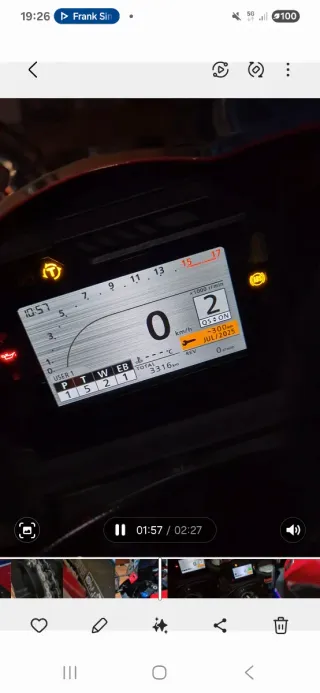 Honda CBR 600 RR Roja 2024