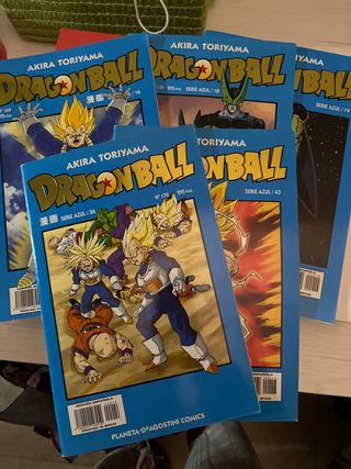 Cómics Dragon Ball serie azul