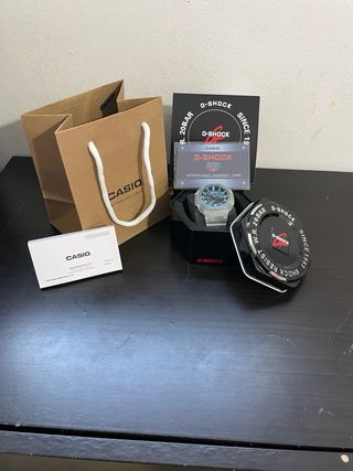 Reloj Casio G-Shock Transparente Azul