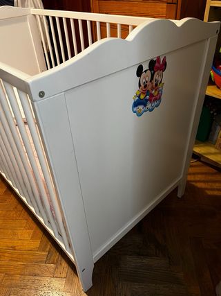 Cuna Ikea SMÅGÖRA Blanca 60x120 Regalamos colchón