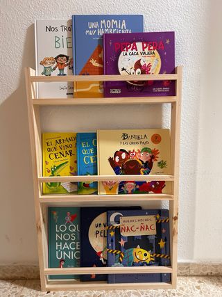 Scaffale Libreria Montessori in Legno