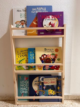 Scaffale Libreria Montessori in Legno