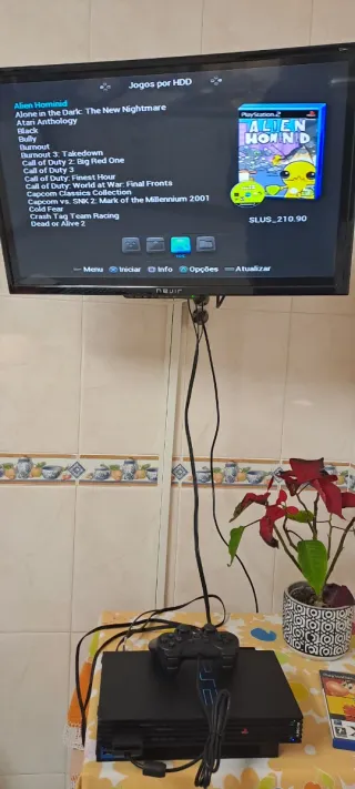 Ps2 Fat Modelo 30004R Preto