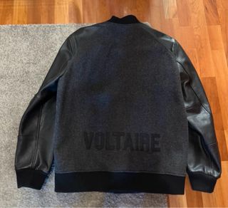 Chaqueta Bomber Zadig & Voltaire Negra/Gris