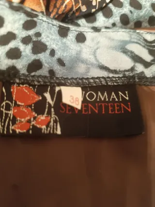 Vestido mini viscosa estampado