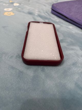 Funda iPhone 16 Pro Max Corazón Borgoña