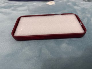 Funda iPhone 16 Pro Max Corazón Borgoña