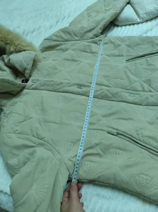 Cappotto donna beige con cappuccio