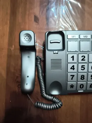 Telefono fisso Saiet grigio