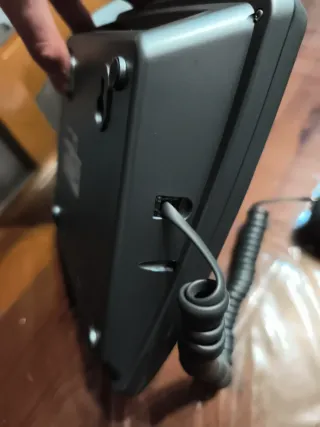 Telefono fisso Saiet grigio