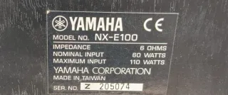 Altavoces Yamaha NX 100