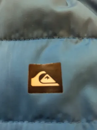 Chaqueta Quiksilver acolchada azul Talla 14