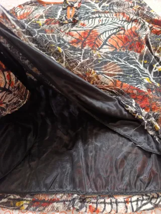 Camiseta manga larga estampada