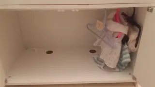 Trona y cama para muñecas