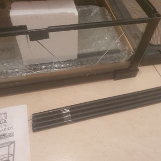 Terrario Reptisilva ICA Negro y Transparente