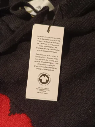 Sudadera Ami Paris Corazón Rojo