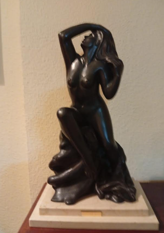 Escultura Bronce Abelardo Espejo