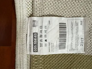 Alfombra de tela cuadros verde y blanco