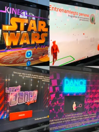 Lote 19 Juegos Xbox 360 y sensor Kinect universal