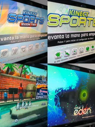 Lote 19 Juegos Xbox 360 y sensor Kinect universal
