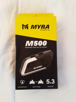 Intercomunicador Moto MYRA M500 Bluetooth 5.3