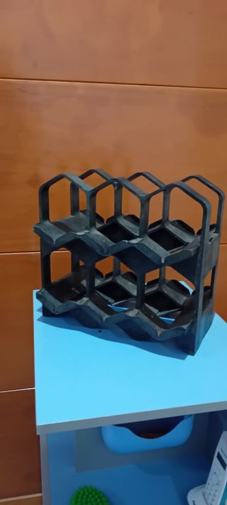 Estantería para vinos de plástico
