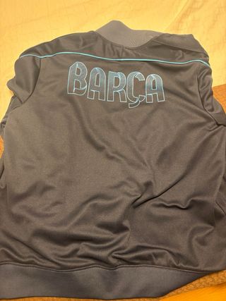 Chaqueta deportiva Nike FC Barcelona azul