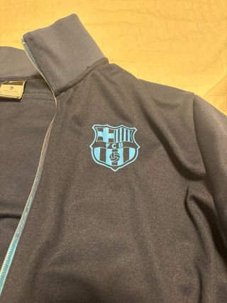 Chaqueta deportiva Nike FC Barcelona azul