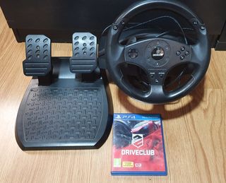 Volante Thrustmaster T80 + Driveclub PS4