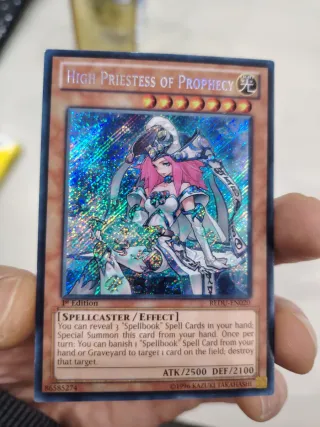 Carta Yu-Gi-Oh! High Priestess of Prophecy