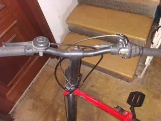 Bicicleta Plegable Roja